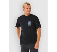 Rip Curl Search Dawn Short Sleeve T-shirt Black XL Men
