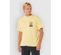 Rip Curl Search Dawn Short Sleeve T-shirt Yellow M Men