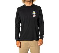 Rip Curl Search Icon Long Sleeve T-Shirt in Black