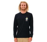 Rip Curl Search Icon Long Sleeve T-shirt Black M Men