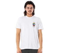 RIP CURL Search Icon Mens Tee - White