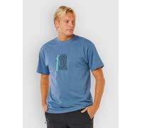 Rip Curl Search Sundial Short Sleeve T-shirt Blue L Men