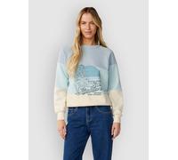 Rip Curl Seeker Raglan Standard Crew Sweater light blue M