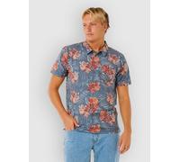 Rip Curl Sessions Aerotech Short Sleeve Polo Blue S Man