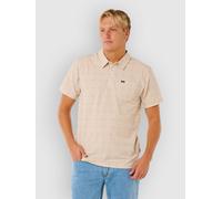 Rip Curl Sessions Aerotech Short Sleeve Polo Beige M Man