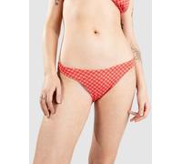 Rip Curl Shell Cove High Leg Cheeky Bikini Bottom red XS