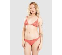 Rip Curl Shell Cove Sliding Tri Bikini Top red XS