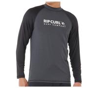 Rip Curl Shock Long Sleeve Rash Guard Grey S Men