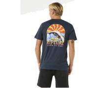 Rip Curl Shred Til Short Sleeve T-Shirt Dark Navy men