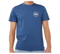 Rip Curl Men's Graphic Short Sleeve Crew Neck T-Shirt, Standard Fit, Light Navy Staple, XL