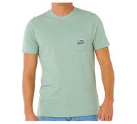 Rip Curl - Streamline Pocket Badge Tee - T-shirt size XXL, green
