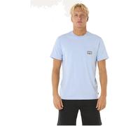 Rip Curl Surf Paradise Badge Short Sleeve T-Shirt Ice Blue