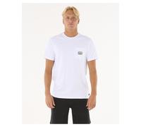 Rip Curl Surf Paradise Badge Short Sleeve T-Shirt White men