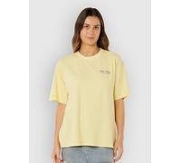 Rip Curl Surf Revival Heritage Short Sleeve T-shirt Yellow M Woman