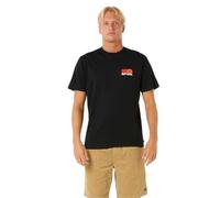 RIP CURL Surf Revival Stacked Short Sleeve T-Shirt XL Black