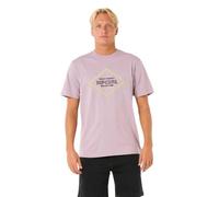 RIP CURL Surf Revival Yo Mumma Short Sleeve T-Shirt L Purple