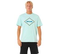 RIP CURL Surf Revival Yo Mumma Short Sleeve T-Shirt M Blue