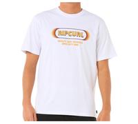 Ripcurl Men's Rip Curl Mens Surf Revival Yo Mumma Short Sleeve T-Shirt - White - Size: Regular/36