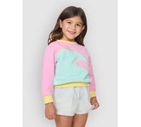 Rip Curl Surf Wave Crew Sweatshirt Pink 3-4 Years Girl