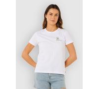 Rip Curl Tide Line Standard Short Sleeve T-shirt White XS Woman