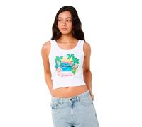Rip Curl Topanga Canyon Sleeveless T-shirt White M Woman