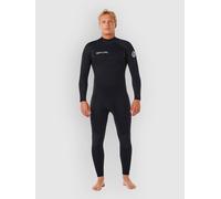 Rip Curl Trad 3/2 Mm Fl Long Sleeve Back Zip Neoprene Suit Black XL Men