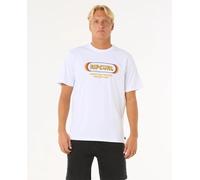 Rip Curl Tshirt Short Sleeved Mens White Surf Revival
