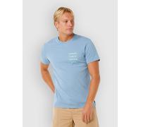 Rip Curl Vaporcool Search 3 Stacks Short Sleeve T-shirt Blue M Men