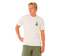 Rip Curl 2026 Mens Vaporcool Search Stack Tee 0K5MTE - Bone