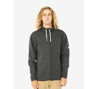Rip Curl VaporCool Thru Full Zip Hoodie Black - XXL