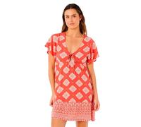 Rip Curl Ventura Tiered Short Sleeve Short Dress