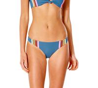 Rip Curl Wave Shapers Stripe Good Bikini Bottoms in Dark Teal