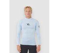 Rip Curl Waves UPF Perf Longsleeve Lycra blue wind M
