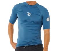 RIP Curl Waves UPF 50 Performance Short Sleeve Rashguard Men's T-Shirt, Red Rice 261, XL
