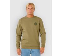 Rip Curl Wetsuit Icon Crew Sweater surplus green XXL
