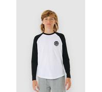 Rip Curl Wettie Icon Kids Longsleeve T-Shirt white T12