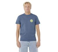 Rip Curl Wettie Icon Short Sleeve T-shirt Blue S Men