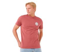 Rip Curl Wettie Icon Short Sleeve T-shirt Pink M Men
