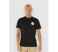 Rip Curl Wettie Icon Short Sleeve T-shirt Black M Men