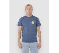 Rip Curl Wettie Icon Short Sleeve T-shirt Blue S Man
