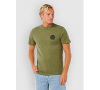 Rip Curl Wettie Icon Short Sleeve T-shirt Green L Men