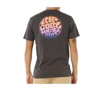 Rip Curl Wettie Passage Icon Short Sleeve T-shirt Black M Men