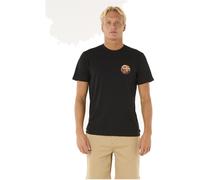 Rip Curl Wettie Passage Icon Short Sleeve T-Shirt Black men