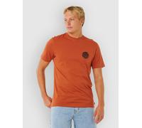 Rip Curl Wettie Passage Icon Short Sleeve T-shirt Orange S Men