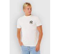 Rip Curl Wettie Passage Icon Short Sleeve T-shirt White 2XL Men