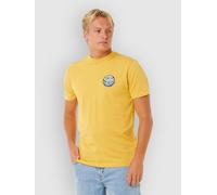 Rip Curl Wettie Passage Icon Short Sleeve T-shirt Yellow XL Man