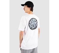 RIP CURL Mens Wettie Passage Icon Short Sleeve T-Shirt - White - S
