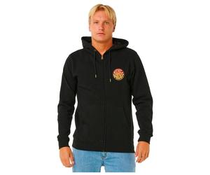 Rip Curl - Wettie Passage Icon Zip Through Black - L - Sweatshirt