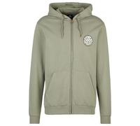 Rip Curl - Wettie Passage Icon Zip Thru - Hoodie size S, olive