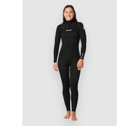 Rip Curl D/patrol 5/3 Mm Perf Long Sleeve Chest Zip Neoprene Suit Black 4 Woman